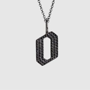 Bridget King ‘O’ Black Diamond Pendant